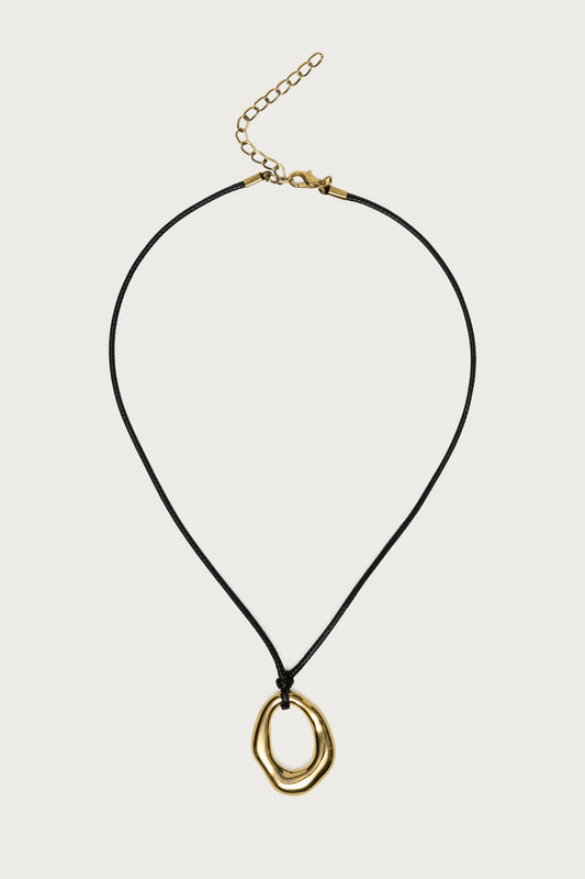 Hoop Cord Necklace