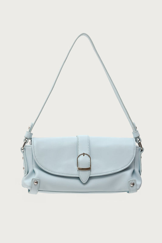 Flirty Faux Leather Shoulder Bag