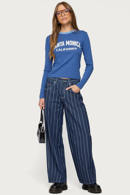 Santa Monica Long Sleeve T Shirt