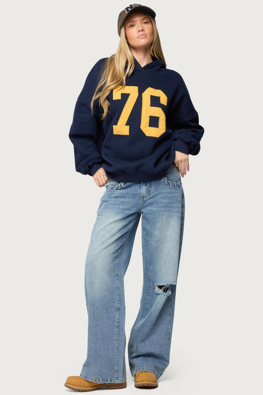 Rhyan 76 Oversized Hoodie