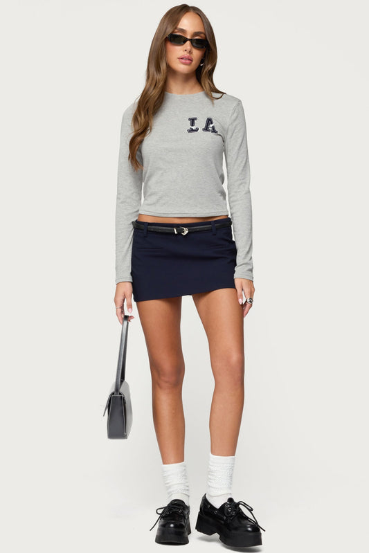 LA Girl Long Sleeve T Shirt