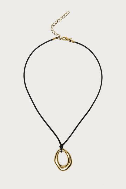Hoop Cord Necklace