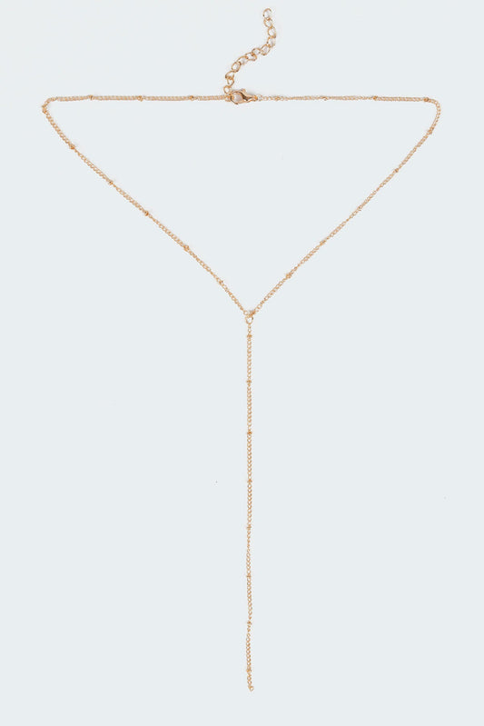 Cascading Drop Chain Necklace
