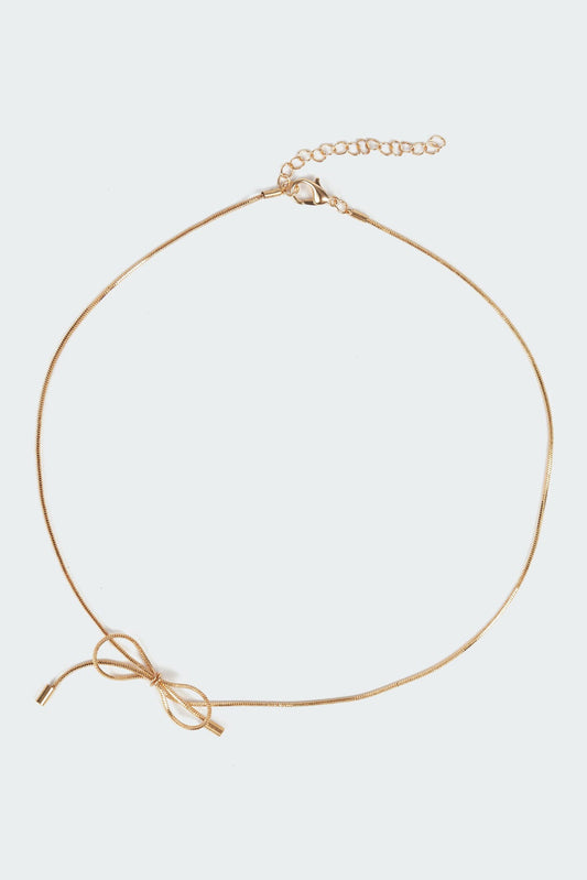 Bestie Bow Necklace