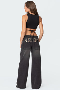BLACK WASHED