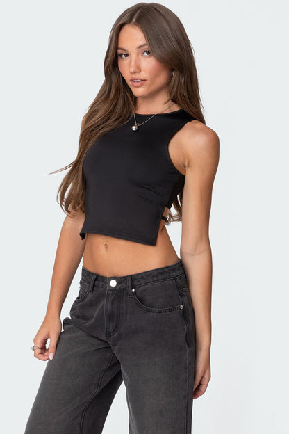 Jen Tie Back Top