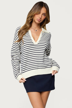 NAVY AND CREAM