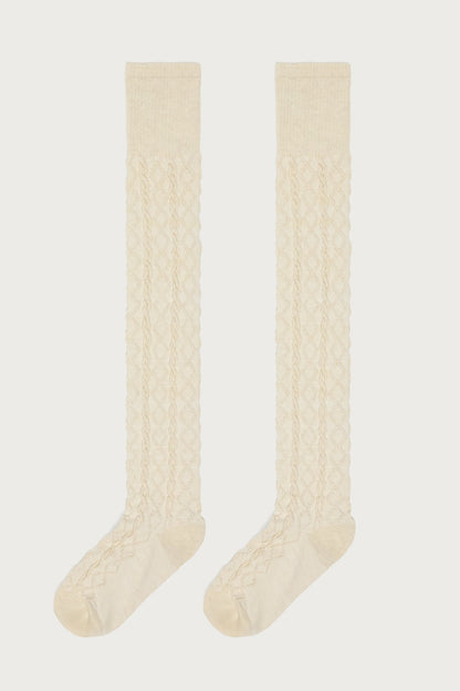 Cable Knit Socks