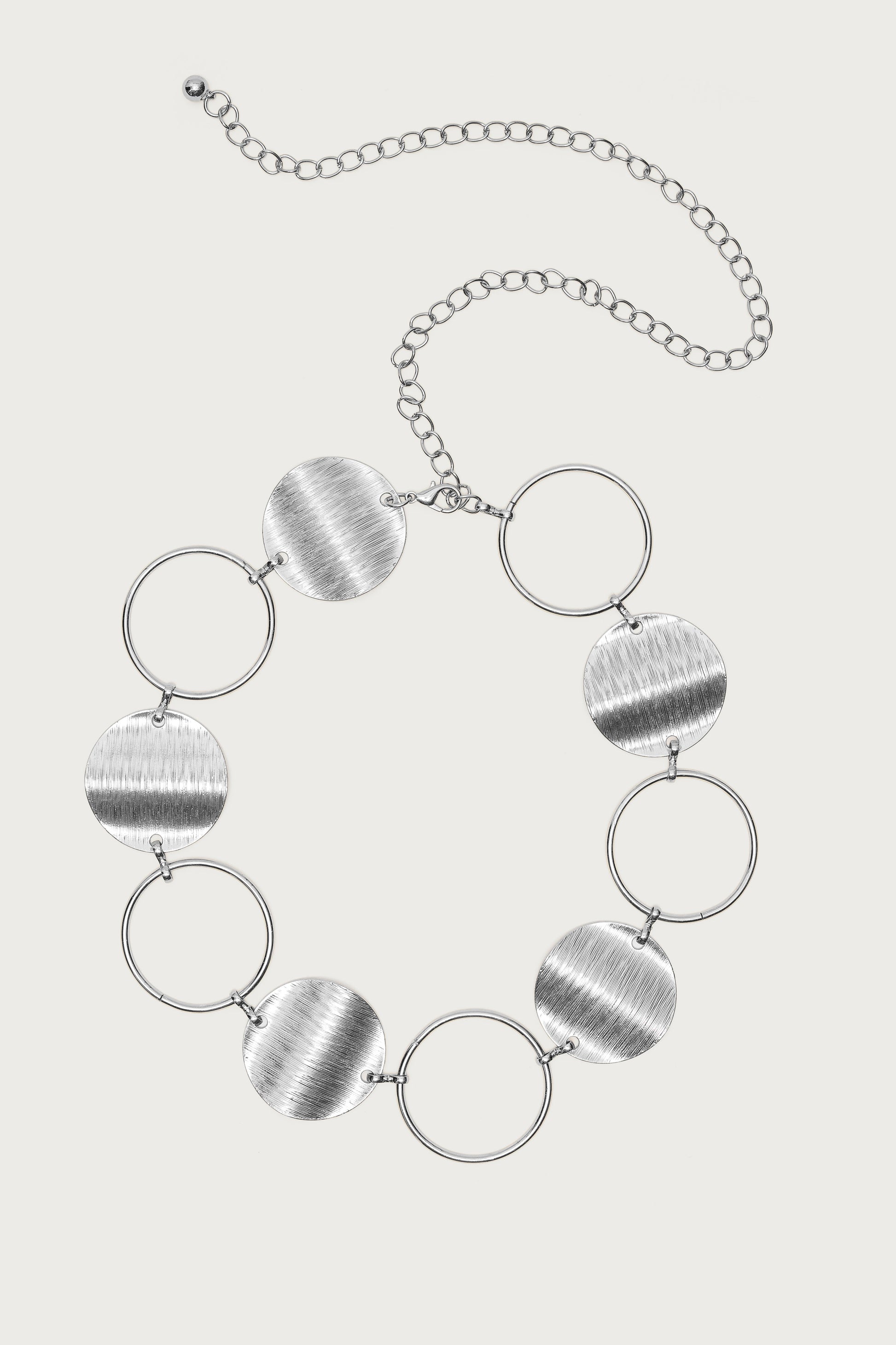 Chunky Circle Chain Belt
