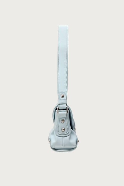 Flirty Faux Leather Shoulder Bag