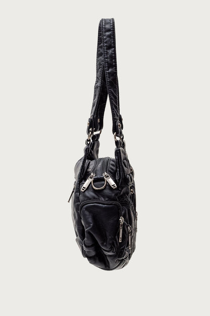Bratty Faux Leather Bag