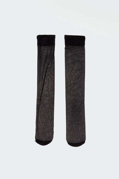 Sheer Mesh Knee High Socks