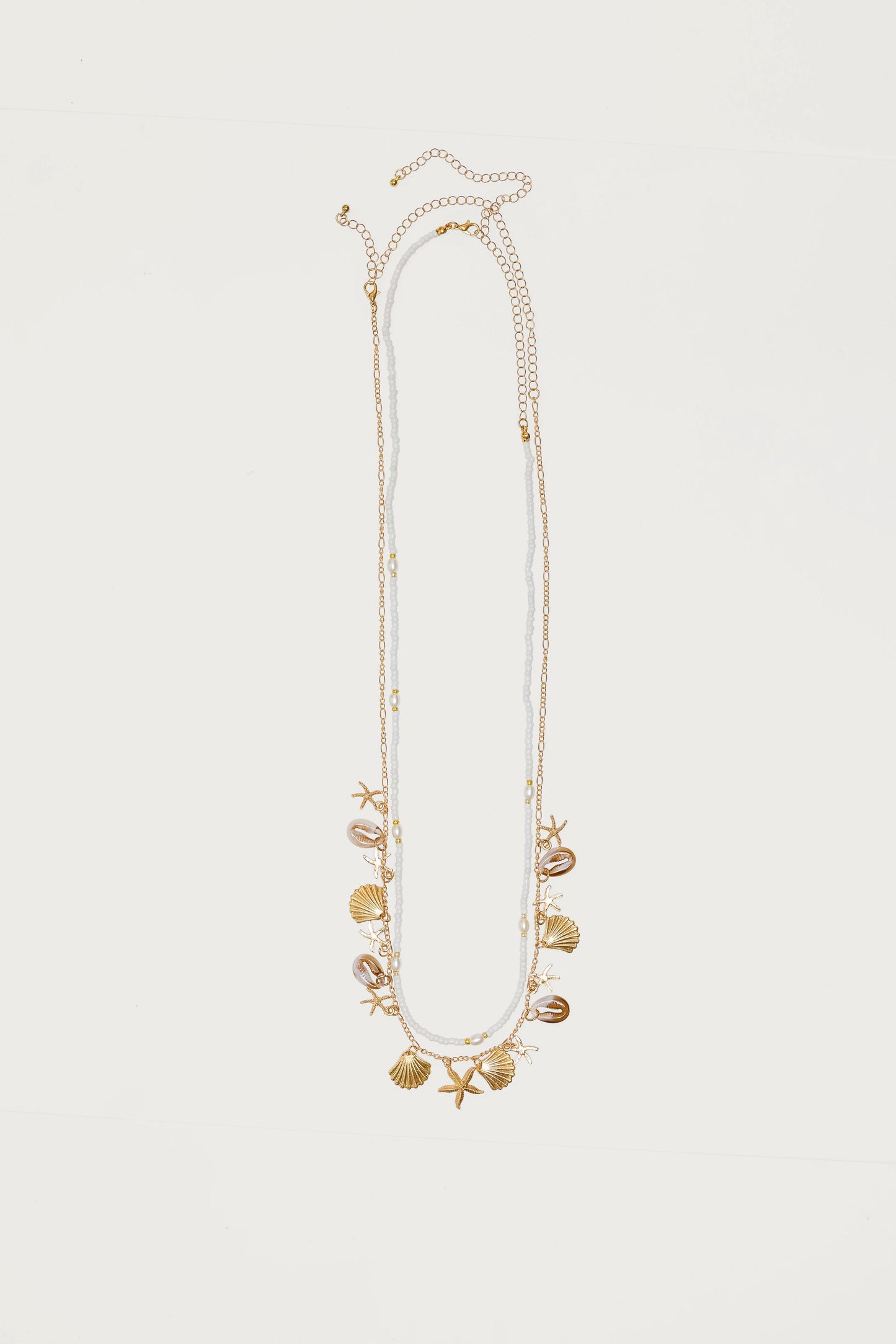 Bead & Coastal Charm Belly Chains