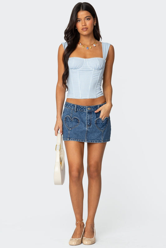 Marcella Wide Strap Corset