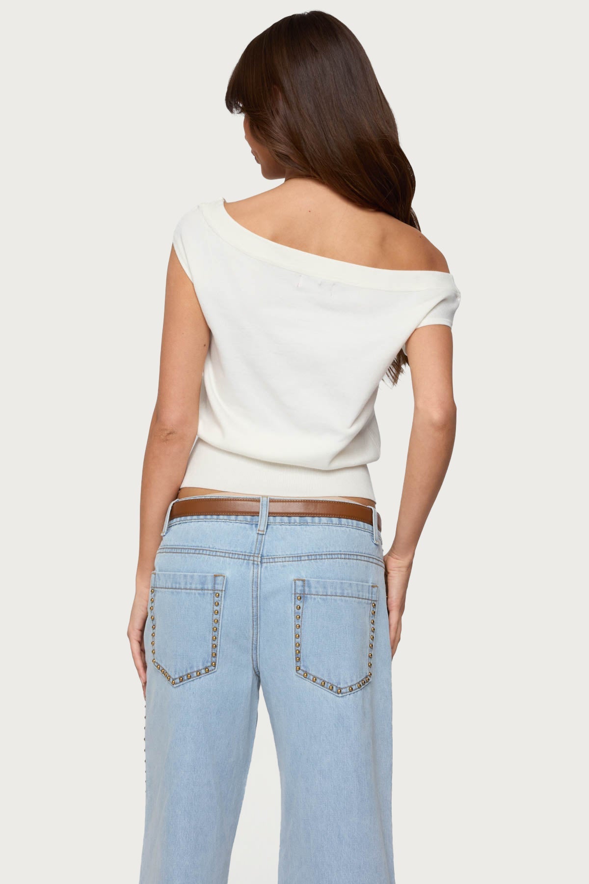 Michaela Off Shoulder Knit Top