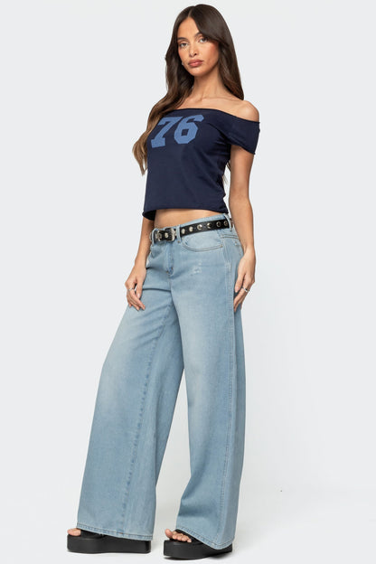 76 Off Shoulder Top