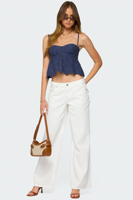 Emme Eyelet Corset