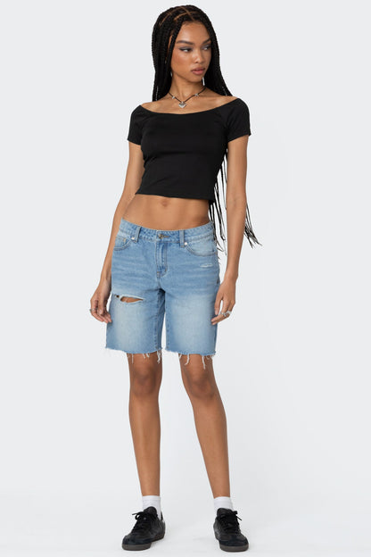 Alexandera Boat Neck Top