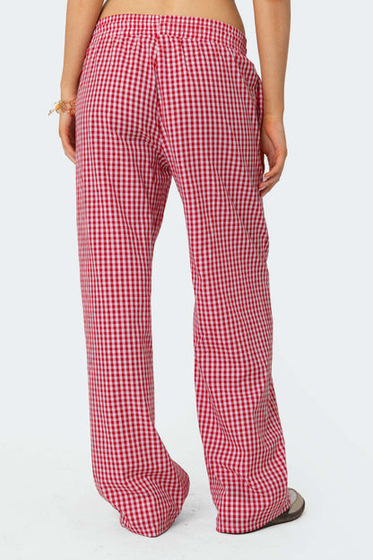 Taya Gingham Pants