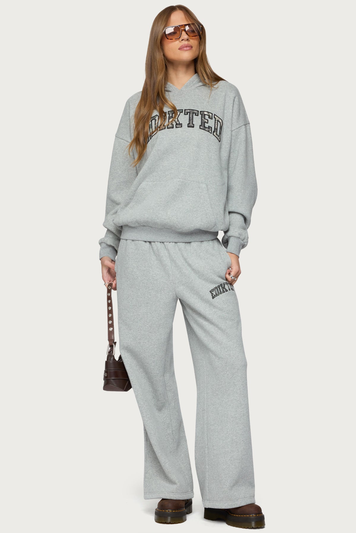 Camo Crush Edikted Oversized Hoodie