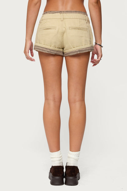 Peekaboo Plaid Boxer Shorts