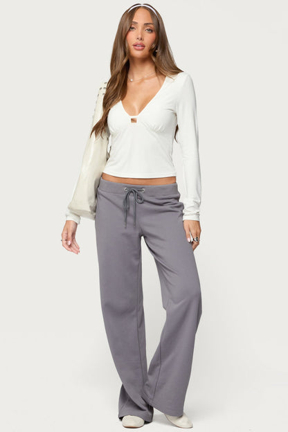 Quinn Straight Leg Sweatpants