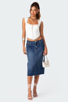 DARK BLUE WASHED