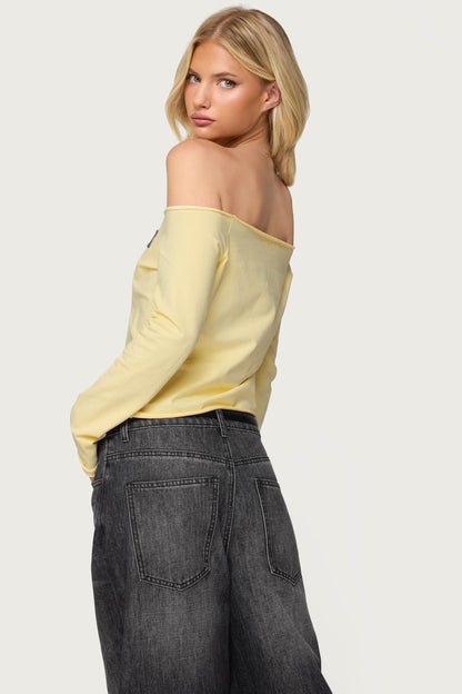 New York Babe Off Shoulder Top