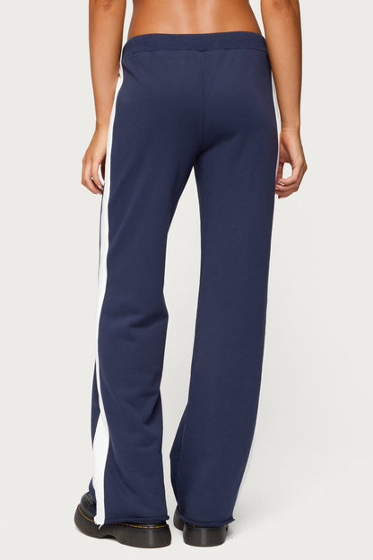 Baker Contrast Striped Sweatpants