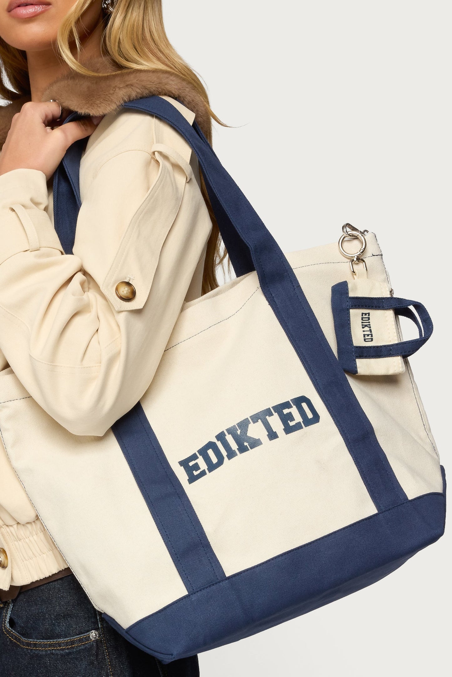 Mini Edikted Tote Bag Keychain