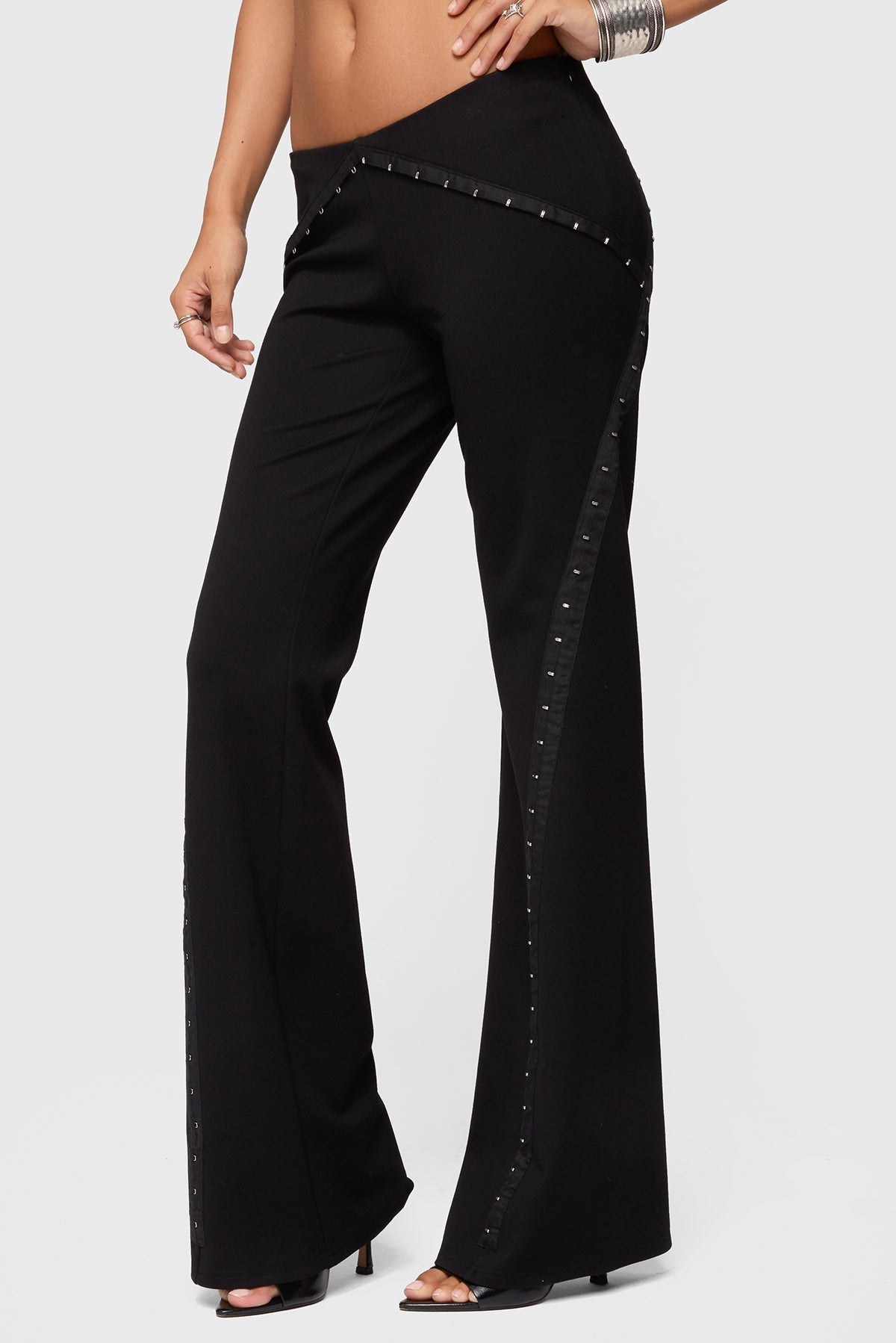 Hook & Eye Bootcut Pants