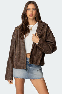 BROWN WASHED