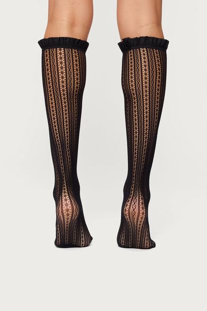 Sheer Lace Socks