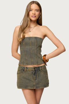BROWN-WASHED