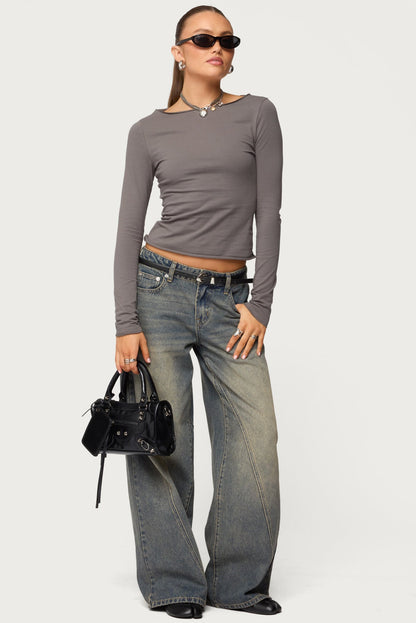 Nico Boat Neck Top