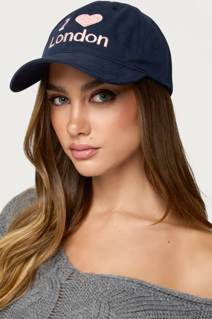 I Love London Baseball Cap