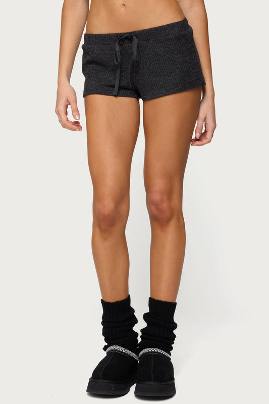 Teddy Waffle Shorts