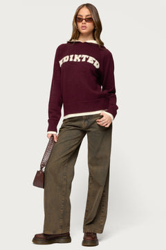 BURGUNDY-AND-CREAM