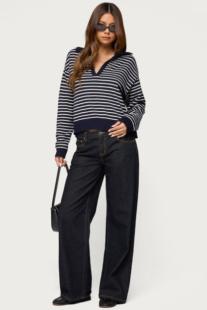 Copenhagen Oversized Striped Sweater