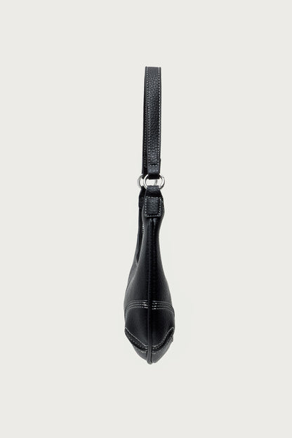 Contrast Stitch Faux Leather Bag