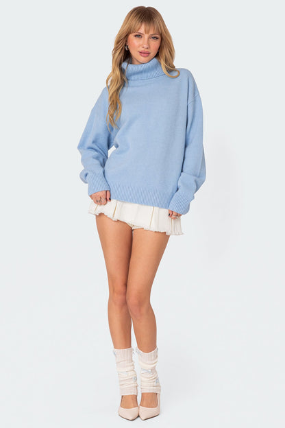 Isabelle Oversized Turtle Neck Sweater
