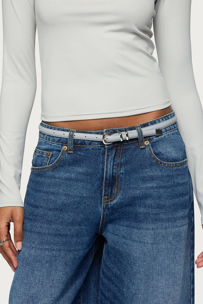 City Chic Faux Leather Belt
