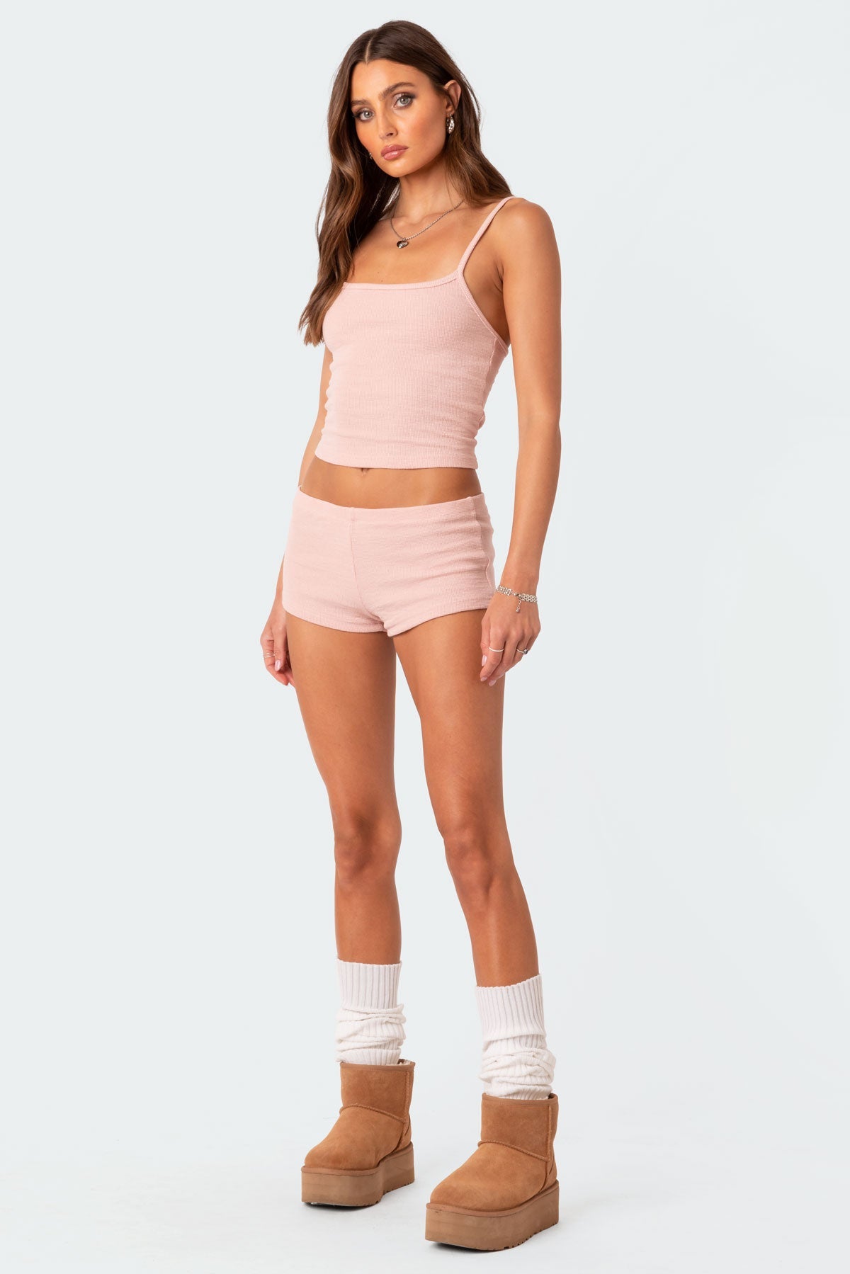 Ella Waffle Tank Top