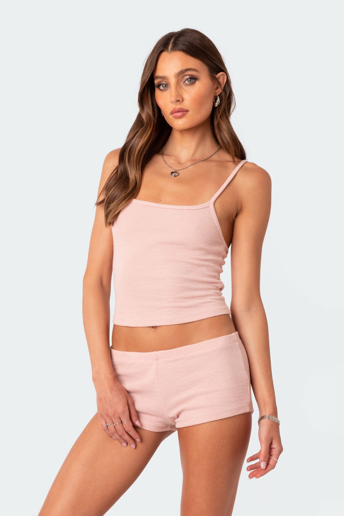 Ella Waffle Tank Top