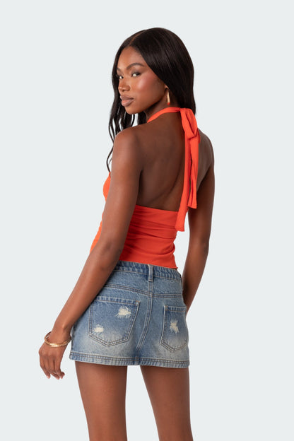 Julia Split Front Top