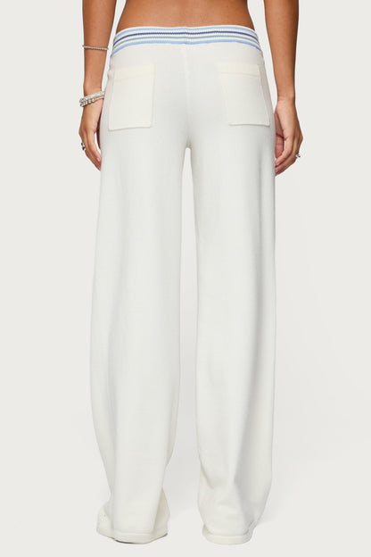 Miya Stripey Knit Pants