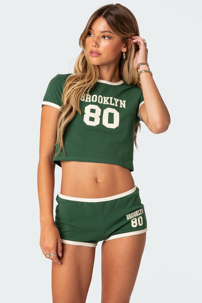 Brooklyn Contrast T Shirt