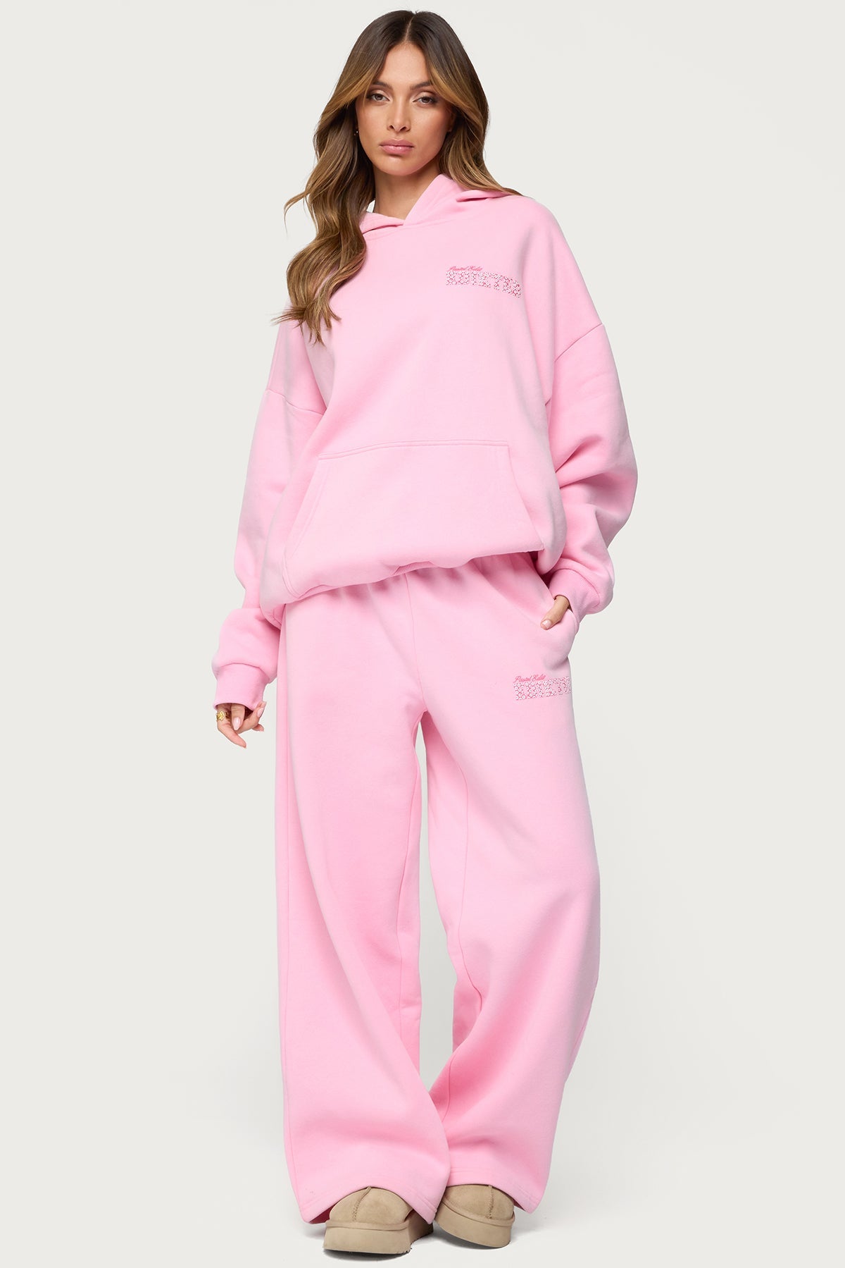 Pastel Edit Edikted Oversized Hoodie
