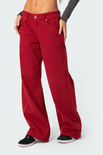 Roman Low Rise Baggy Jeans