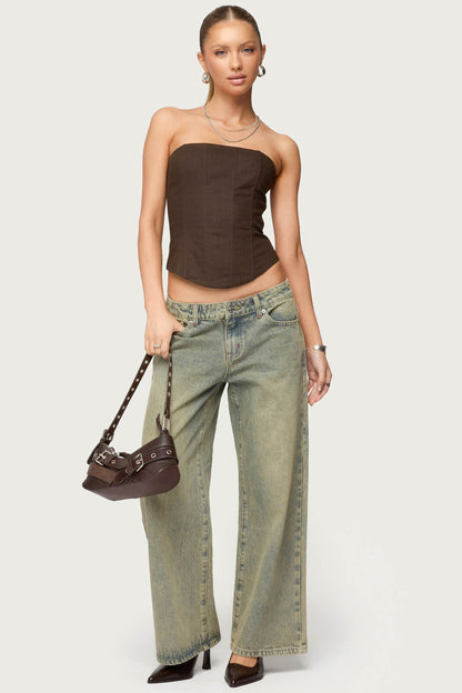 Hadar Linen Look Corset
